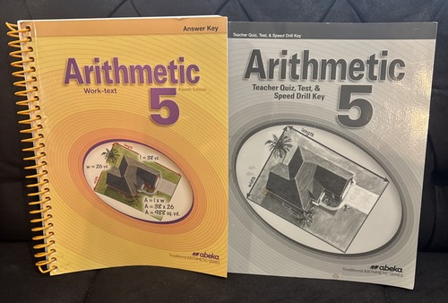 Abeka arithmetic work text - arithmetic, 5