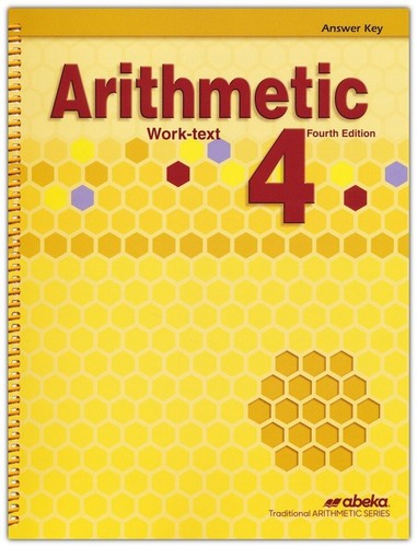 Abeka arithmetic tests and - 4,