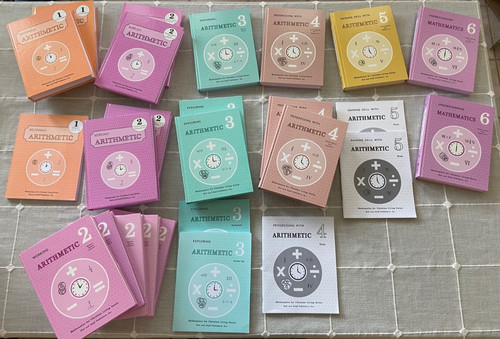 Rod staff arithmetic books - staff,