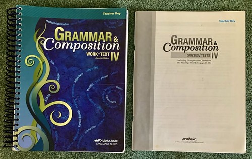 Abeka grammar composition iv - composition,