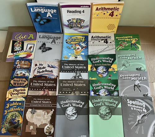 Abeka grade curriculum text - abeka, 4
