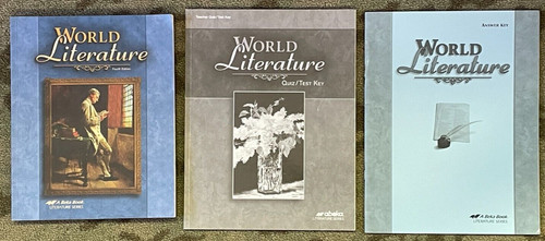 Abeka world literature - world, text