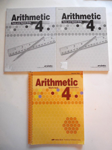 Abeka arithmetic fourth ed - 4,