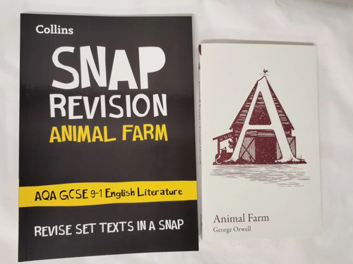 Animal farm book - book, aqa