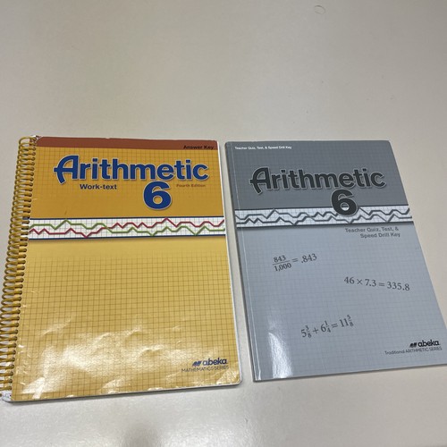 Abeka arithmetic work - abeka, work-text
