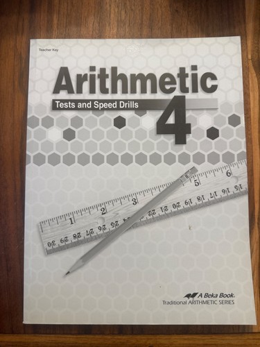 Abeka arithmetic tests and - tests,